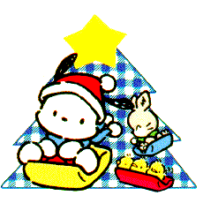 Pochacco at Christmas