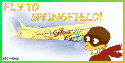 Fly to Springfield!