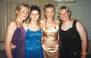 Trace, Shaz, Debs and Me