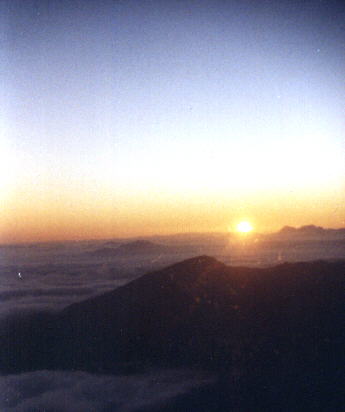 Sunrise at Haleakala