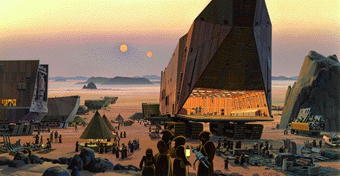 Annual Jawa 'swap meet' by Ralph McQuarrie