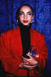 Sade with award