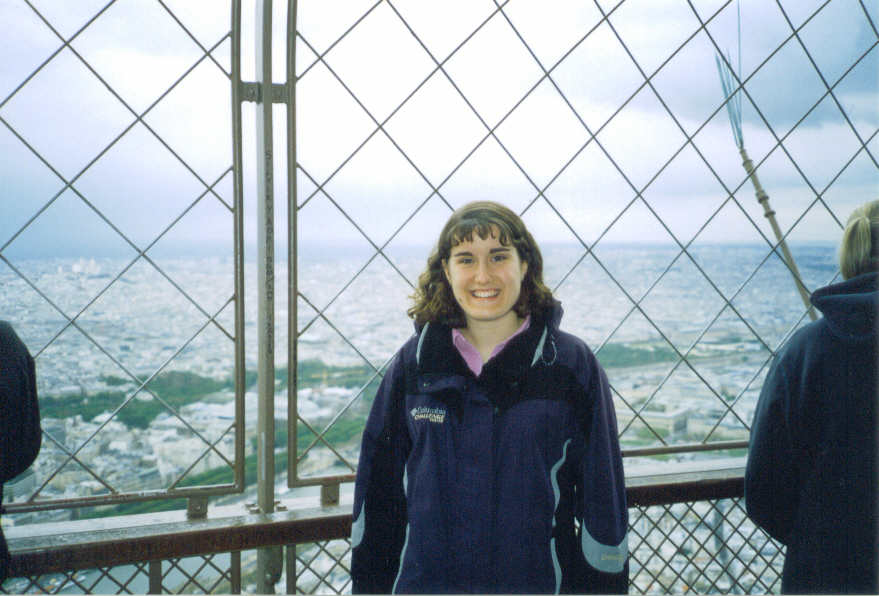 Me on top of the Eiffel Tower