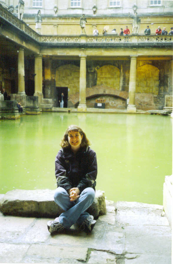 Me at the Roman Baths