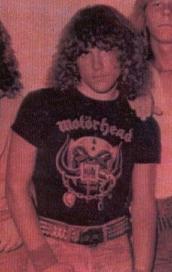 Cool story: One time, Dave Mustaine's dogs jumped up on Ron McGovney's Pontiac. James Hetfield said 'Get off the car, you stupid fuckin' dogs' and Dave flips. Dave took a swing at James, so they start goin' at it! Ron jumps on Dave's back and it's official: Dave Mustiane is getting his ass kicked. Just then, Lars walks up (with a Tygers of Pan Tang shirt on) and says, 'Fuck!' This was in 1982. Then, Lars thows a snare at them and they stop fighting. It was fuckin' wild!