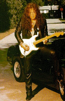 In the '90s, Tupac said "I'ma drink 40s 'cause that's what niggas do! I'ma smoke weed cause that's what niggas do!" Yngwie wears his shirts open becuase that's what shredders do.