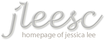 Welcome to jleesc - The Homepage of Jessica Lee