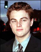 Leo at the American premiere of TITANIC