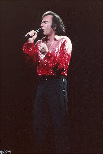 Neil Diamond 1983 (c) Cindy Shunko