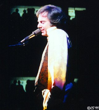 Neil Diamond in Chicago 1978 (c) Cindy Shunko