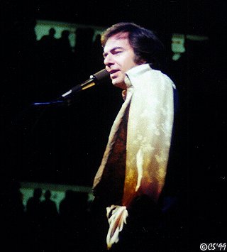 Neil Diamond in Chicago 1978 (c) Cindy Shunko