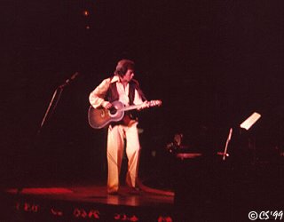 Neil Diamond in Chicago 1978 (c) Cindy Shunko