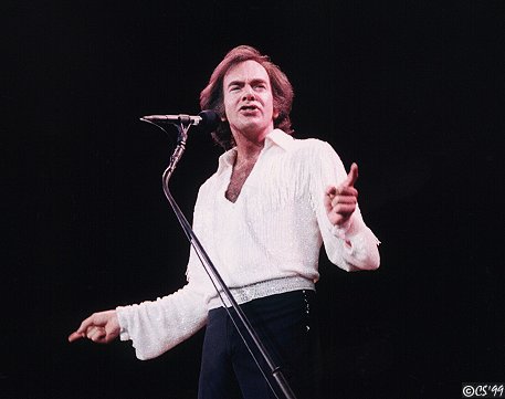 Neil Diamond in Chicago 1982 (c) Cindy Shunko