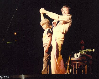 Neil and Jesse Diamond Chicago 1978 (c) Cindy Shunko