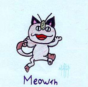 Thanks Nathalia for draw Meowth