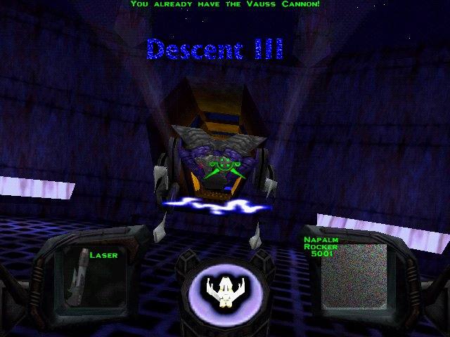 Screenshot of Descent 3!