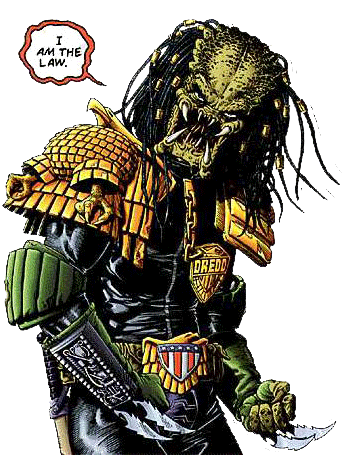 [Predator vs Judge Dredd]