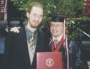 At my graduation in May 1999