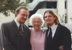 Koehneke boys with their grandmother (Aug 2002)