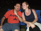 Chad & Kristen C, enjoying the fireworks on July 4th