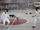 Kyle vs Steve in final epee bout at R-H (March 2007)