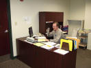 Steve at his desk (Oct 2006)