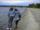 rick and lee at beach