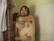 jake in shower