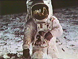 first man on moon