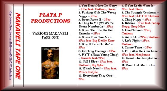 Makaveli Tape One