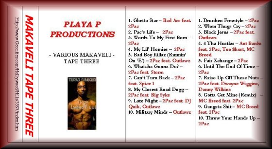 Makaveli Tape Three