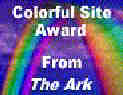 Colorful Site Award from the Ark