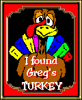 I Found the Turkey Award