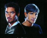 Dean Cain and Eric Roberts