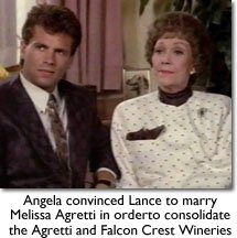 Lorenzo Lamas and Jane Wyman