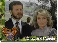 Robert Foxworth (Chase) and Susan Sullivan (Maggie)