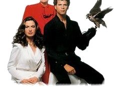 Jane Wyman, Ana-Alicia, Lorenzo Lamas and Apollo