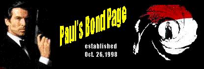 Paul's Bond Page