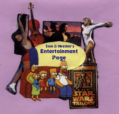 Sam and Heather's Entertainment Page Logo