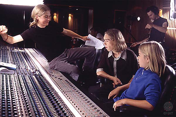 Hanson at recording studio