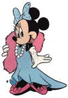 minnie in gown