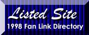 Listed Site: 1998 Fan Link Directory