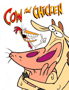 cow and chicken