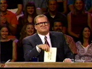 Drew Carey giving points