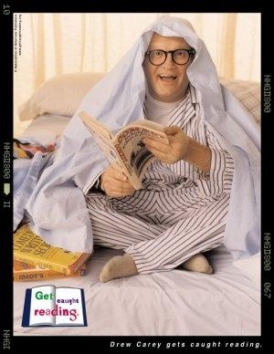 Drew Carey promoting reading