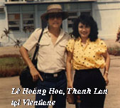 Le hoang Hoa va Thanh Lan
tai Vientaine,Lao,luc thuc
hien tap 8 bo phim VBLN