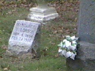 Margaret Lorson Gravestone,
 b. November 4, 1894 d. February 20, 1920