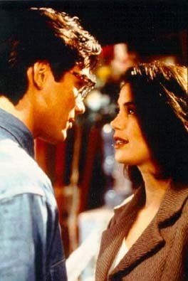 Lois and Clark share a moment