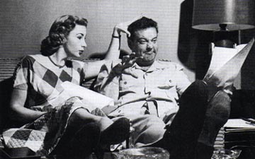 Audrey Meadows and Jackie Gleason