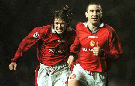 Beckham and Cantona